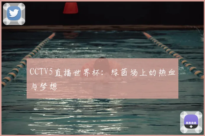 CCTV5直播世界杯：绿茵场上的热血与梦想