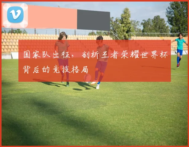 国家队出征,剖析王者荣耀世界杯背后的竞技格局